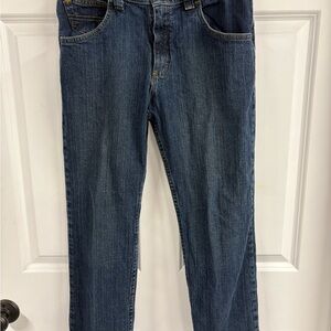 Wrangler Husky Classic Straight Leg Jeans Boys, Size 14, Adjustable Waist
